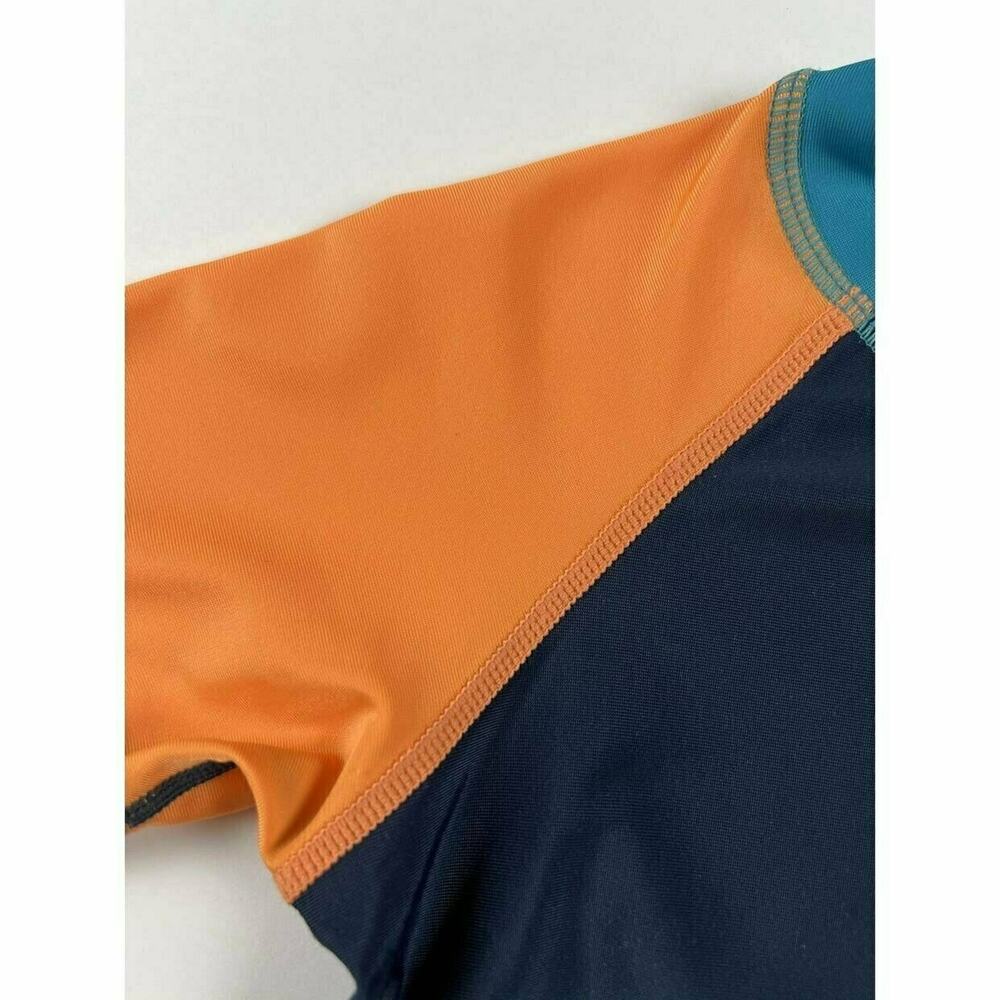 Tea Collection Color Block Short Sleeve Rash Guard size 2 - Picture 4 of 6